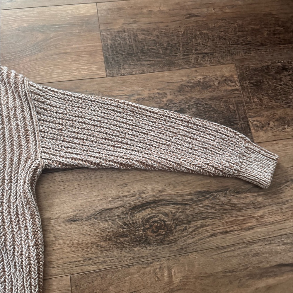 Banana Republic Brown and Cream Knit Sweater - Picture 5 of 7